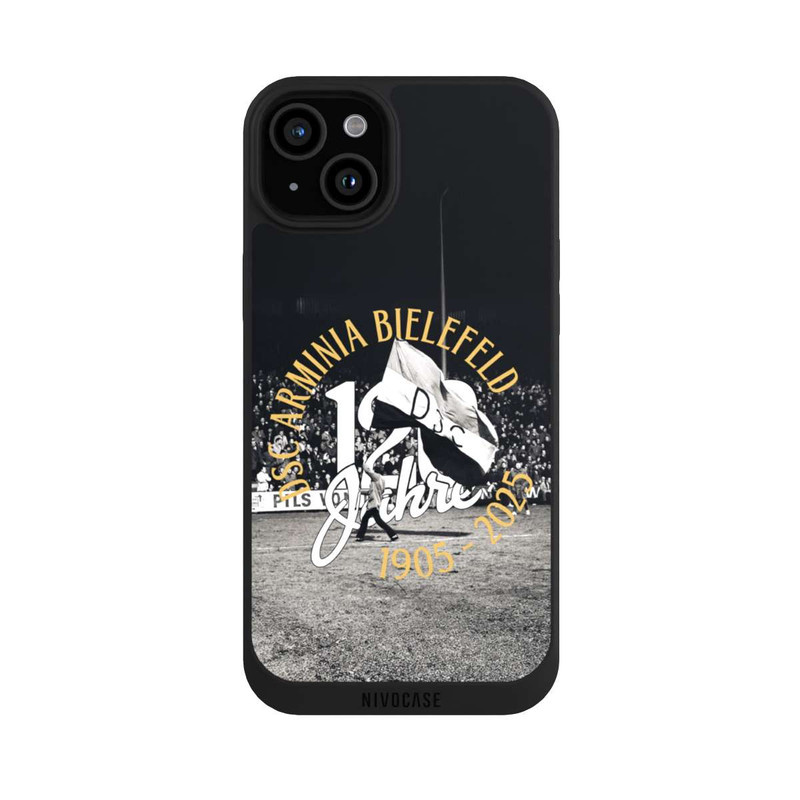 iPhone 15 Plus NIVOpure Arminia Bielefeld 120 Jahre Fahne