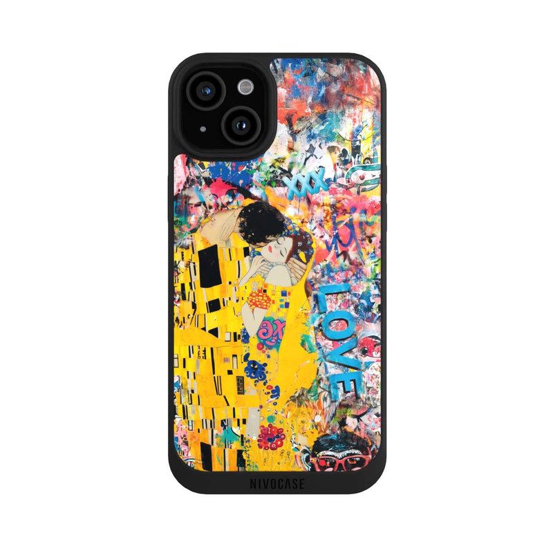 iPhone 15 Plus NIVOpure Graffiti Kiss