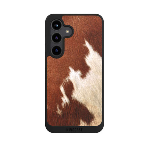 Samsung Galaxy S24 NIVOpure Kuhfell Look