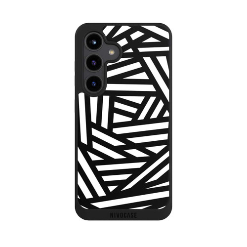 Samsung Galaxy S24 NIVOpure Einfach schwarz und weiß1