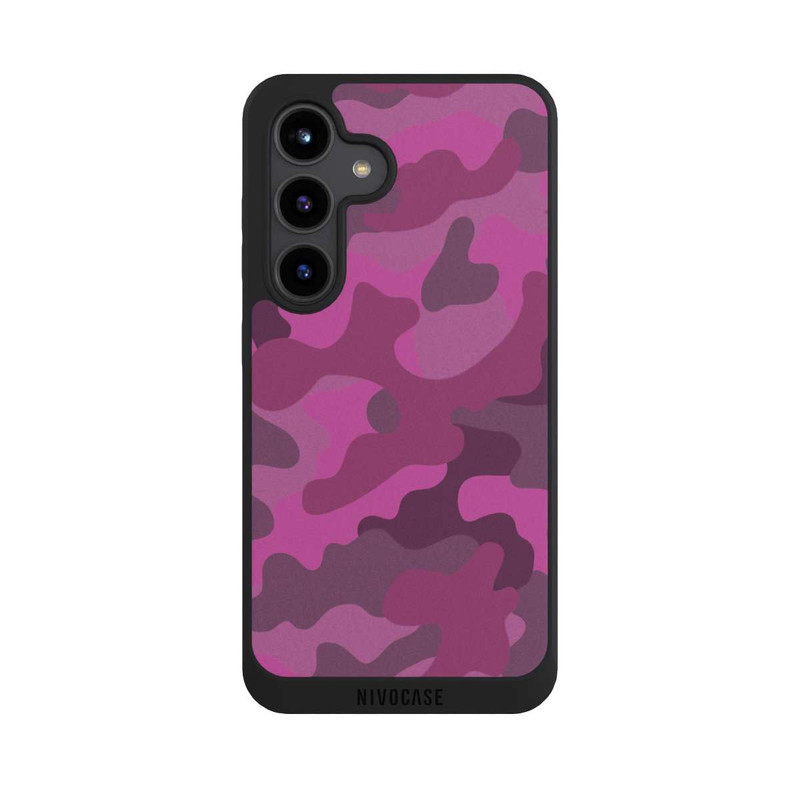 Galaxy S24 NIVOpure Pink Denim Camo