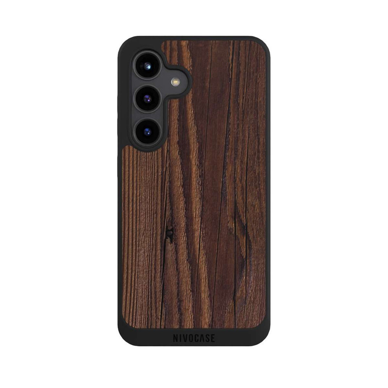 Galaxy S24 NIVOpure Maserung Holzlook