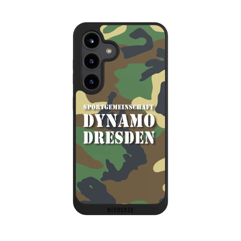 Galaxy S24 NIVOpure SGDD Camouflage Grün - Dynamo Dresden
