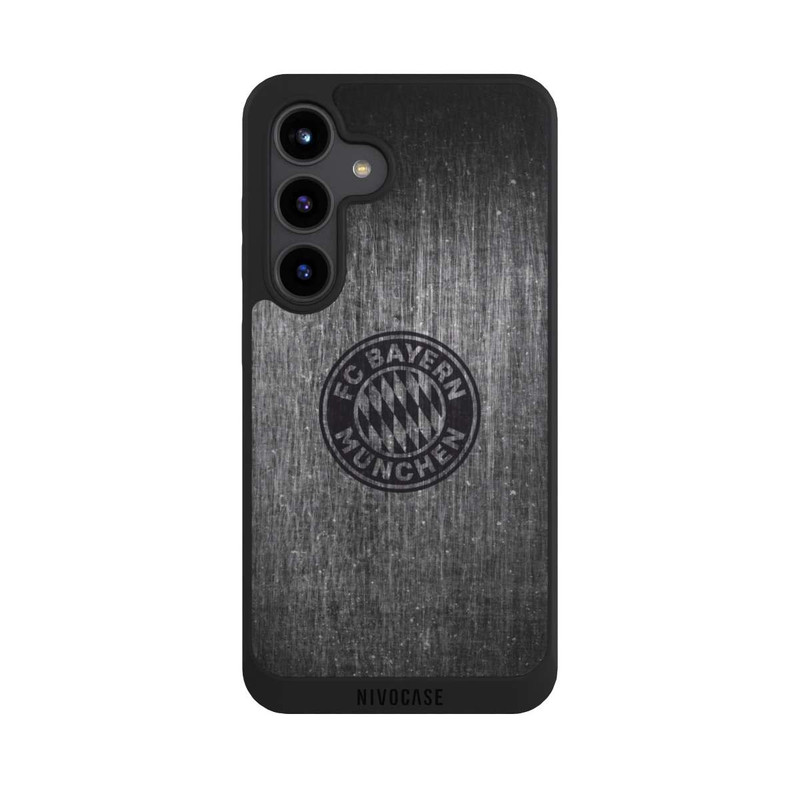 Galaxy S24 NIVOpure Metalllook FCB Logo einfarbig