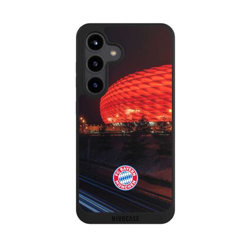 Samsung Galaxy S24 NIVOpure Allianz Arena bei Nacht FCB