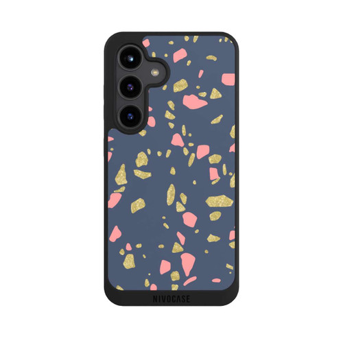 Samsung Galaxy S24 NIVOpure Terazzo Gold-Optik