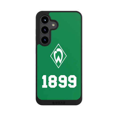 Samsung Galaxy S24 NIVOpure 1899 Grün-Weiß Lebenslang Grün - Werder Bremen