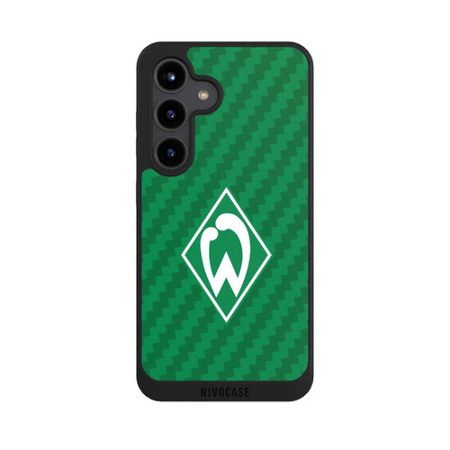 Samsung Galaxy S24 NIVOpure Carbonlook - Werder Bremen