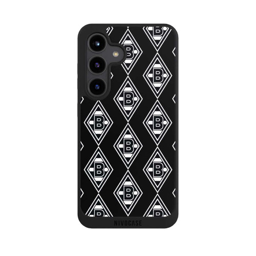 Samsung Galaxy S24 NIVOpure Schwarze Rauten