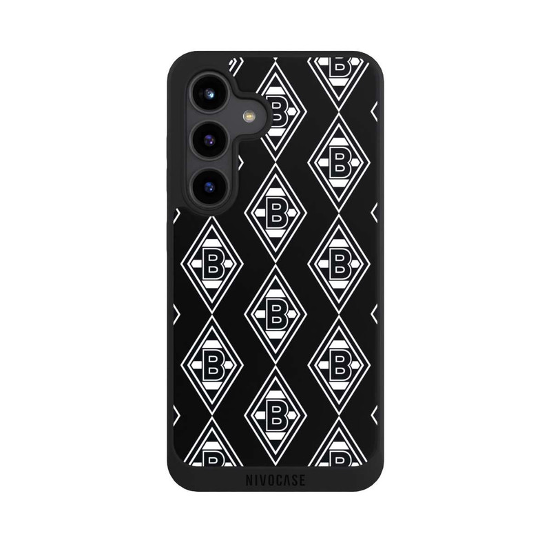 Galaxy S24 NIVOpure Schwarze Rauten