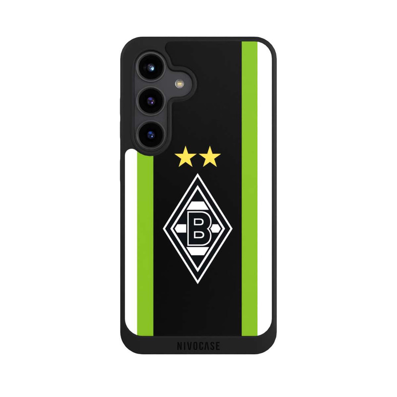 Galaxy S24 NIVOpure Schwarzer Streifen 2 Sterne