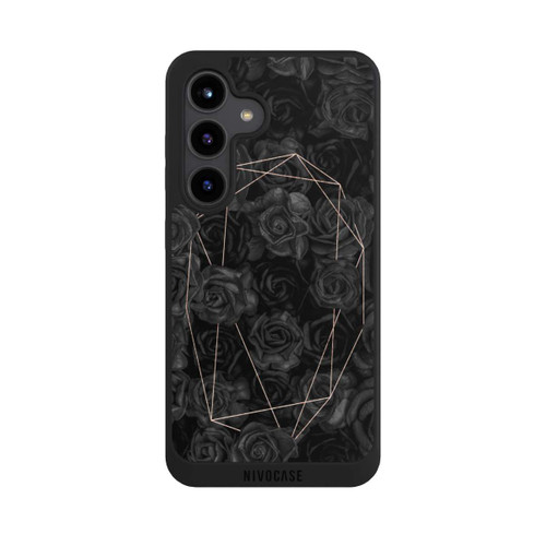 Samsung Galaxy S24 NIVOpure Schwarze Rosen