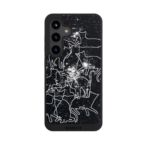 Samsung Galaxy S24 NIVOpure Starry Night Cats