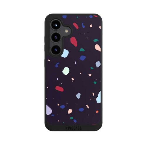 Samsung Galaxy S24 NIVOpure Modern Dark Rounded Terrazzo