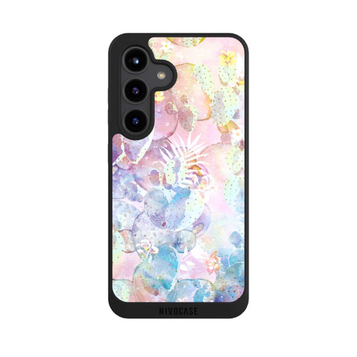 Samsung Galaxy S24 NIVOpure Watercolor Flowering Cacti