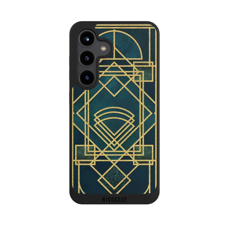 Galaxy S24 NIVOpure Art Deco Quadrat