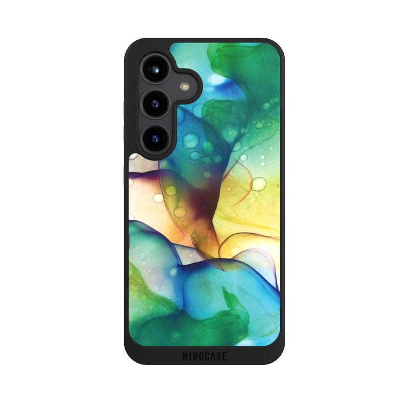 Galaxy S24 NIVOpure Liquid Art Green Meadow
