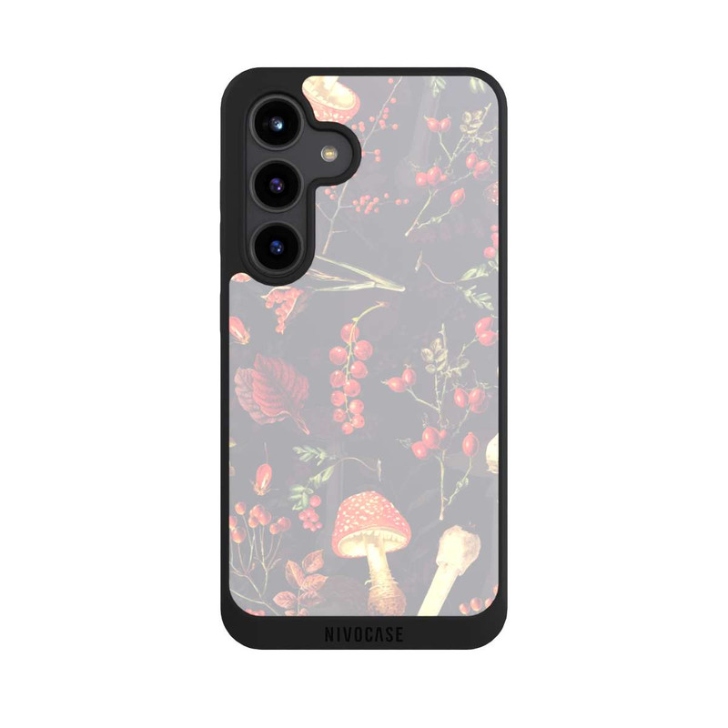 Galaxy S24 NIVOpure Motif champignon foncé