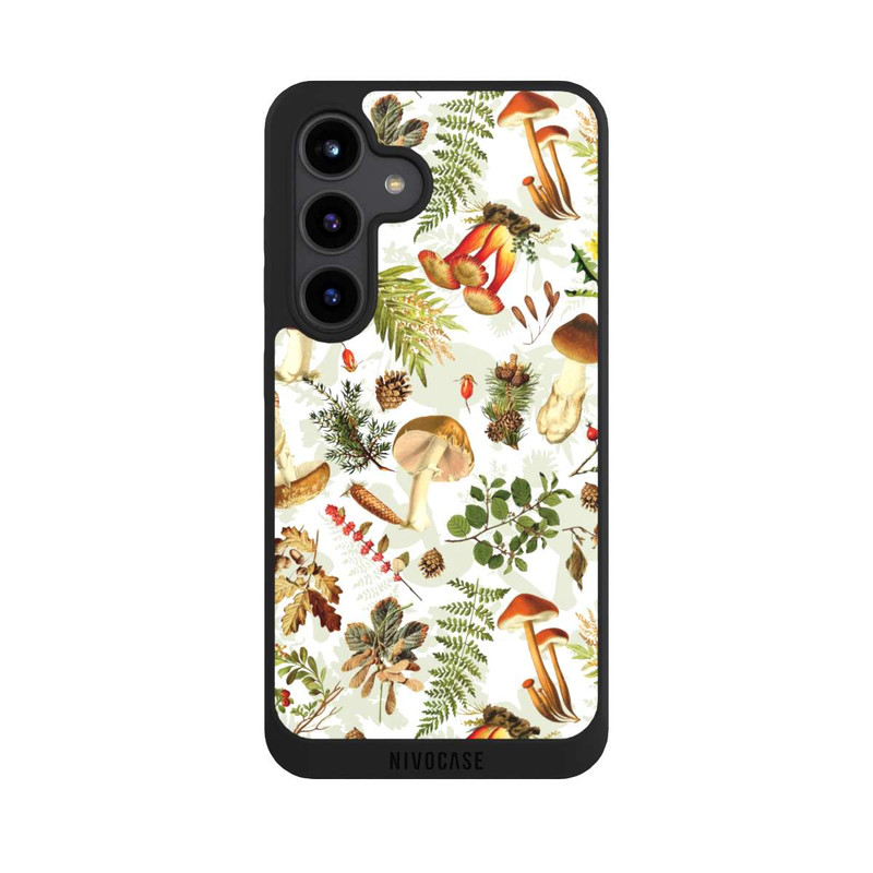 Galaxy S24 NIVOpure Pilzmuster Weiß