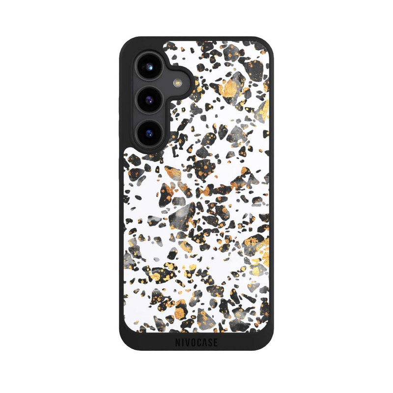 Galaxy S24 NIVOpure Gold Speckled Terrazzo