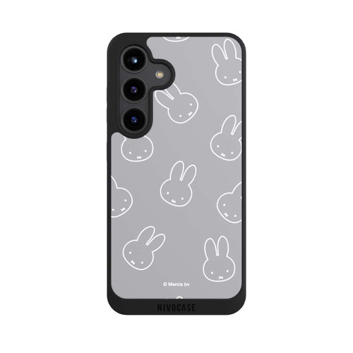 Samsung Galaxy S24 NIVOpure Miffy Pattern Black