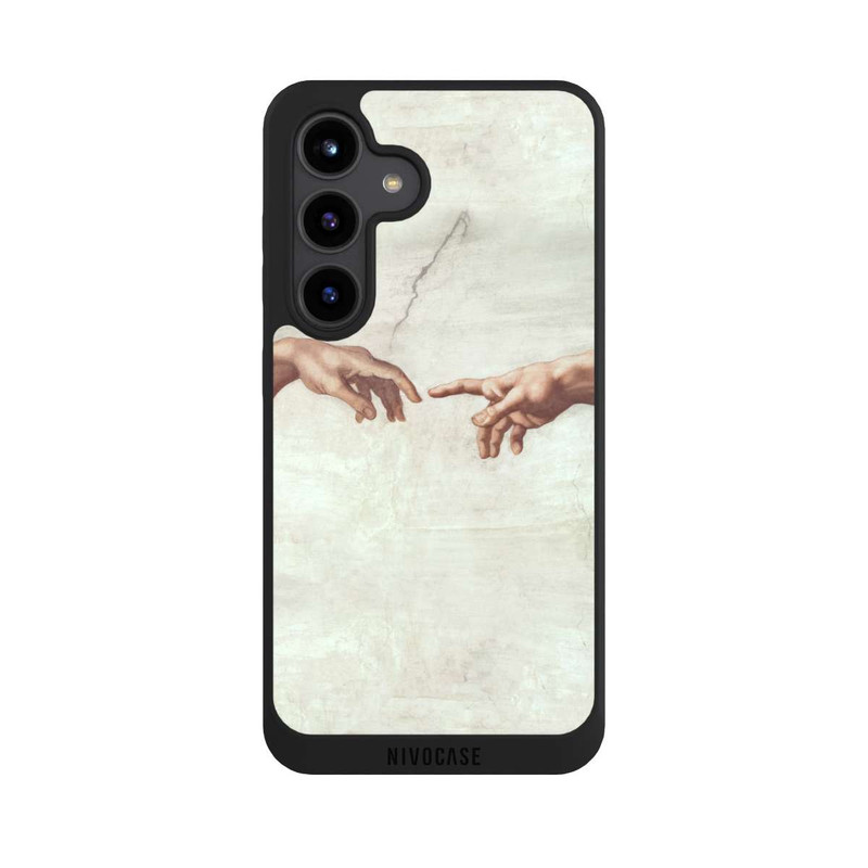 Galaxy S24 NIVOpure Hands of God and Adam by Michelangelo Buonarroti