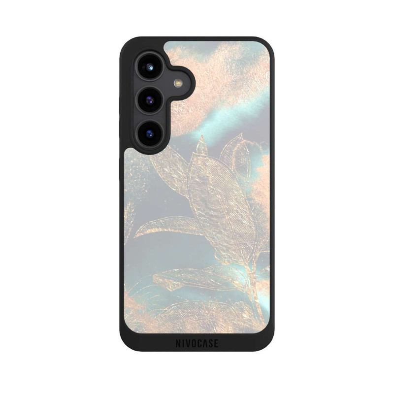 Galaxy S24 NIVOpure Gold und Grün Natur