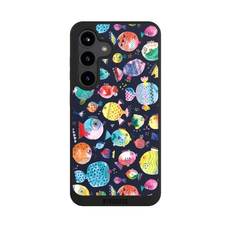 Galaxy S24 NIVOpure Plage Puffer poissons Enfant Marine