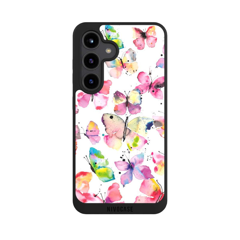 Galaxy S24 NIVOpure Papillons de printemps aquarelle