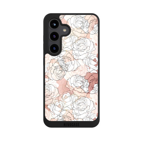 Samsung Galaxy S24 NIVOpure Blooming Roses Line Art