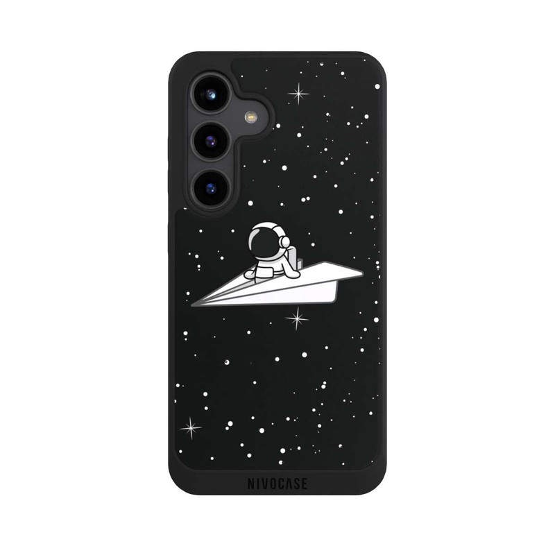 Galaxy S24 NIVOpure Astronaut Paper Plane Comic