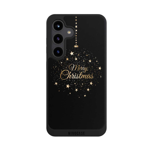 Samsung Galaxy S24 NIVOpure Merry Christmas Gold Stars