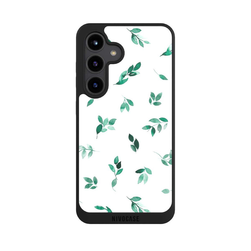 Galaxy S24 NIVOpure Feuilles d'automne Eucalyptus vert