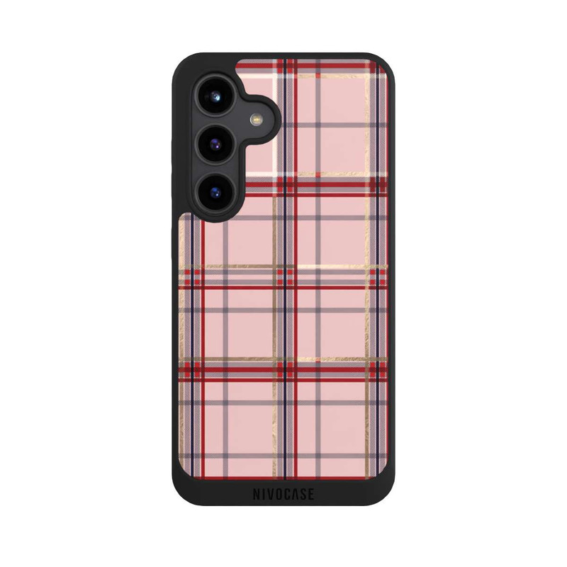 Galaxy S24 NIVOpure TARTAN PINK