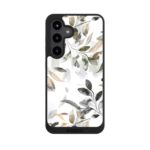 Samsung Galaxy S24 NIVOpure Watercolor Neutral Leaves