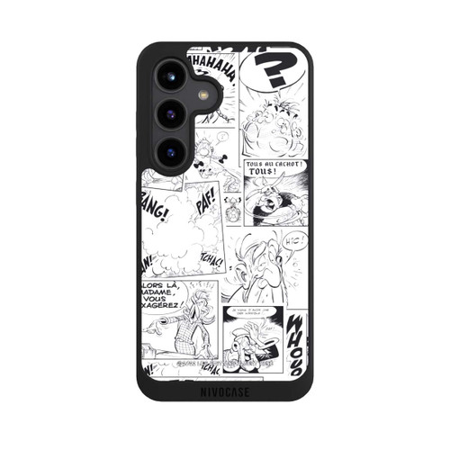 Samsung Galaxy S24 NIVOpure Asterix Comic Black and White