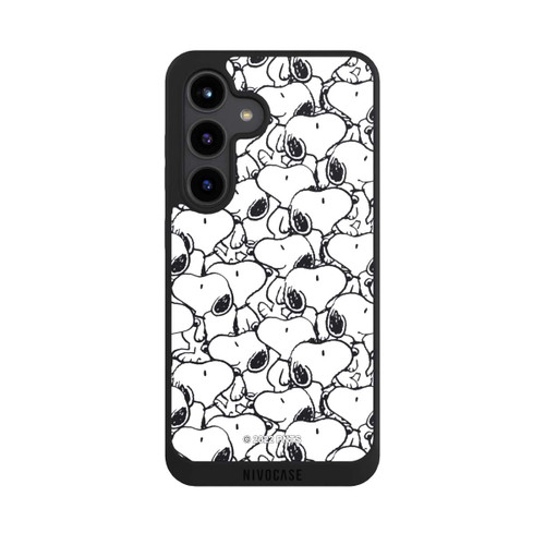 Samsung Galaxy S24 NIVOpure Snoopy Pattern Black And White