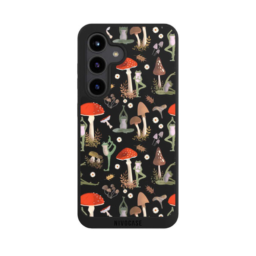 Samsung Galaxy S24 NIVOpure Yoga-Frösche mit Pilzen