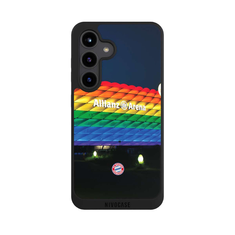 Galaxy S24 NIVOpure Allianz Arena Regenbogen