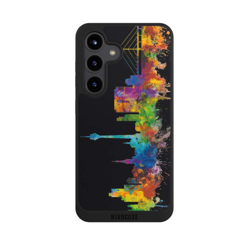 Samsung Galaxy S24 NIVOpure Düsseldorf Germany Skyline Black