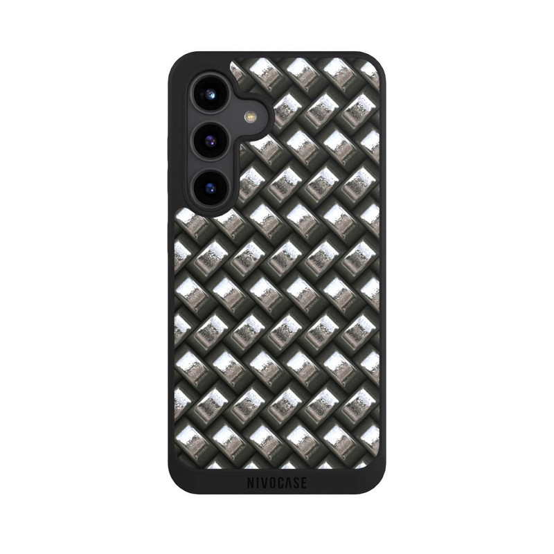 Galaxy S24 NIVOpure Glamour Silver Metal