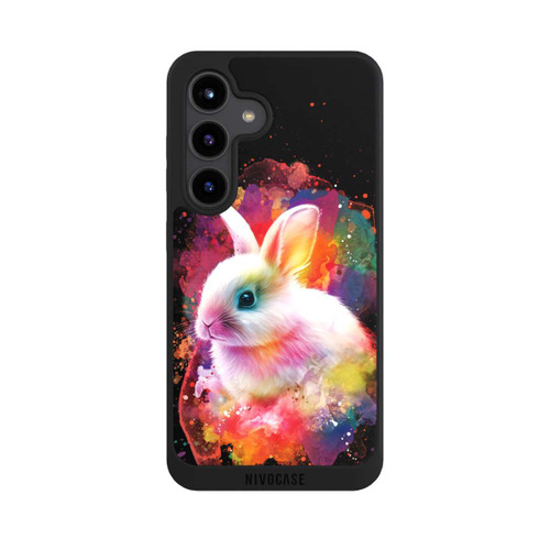 Samsung Galaxy S24 NIVOpure Happy Rabbit Black