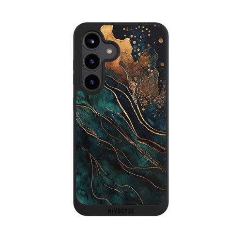 Samsung Galaxy S24 NIVOpure Gold und Grün