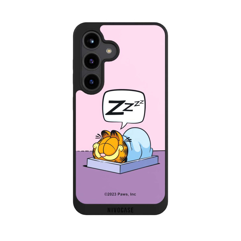 Galaxy S24 NIVOpure Garfield Nap Attack Pink 