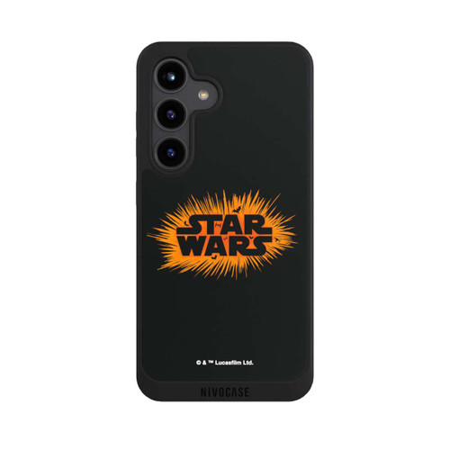 Samsung Galaxy S24 NIVOpure Star Wars Logo Orange Halloween Explosion