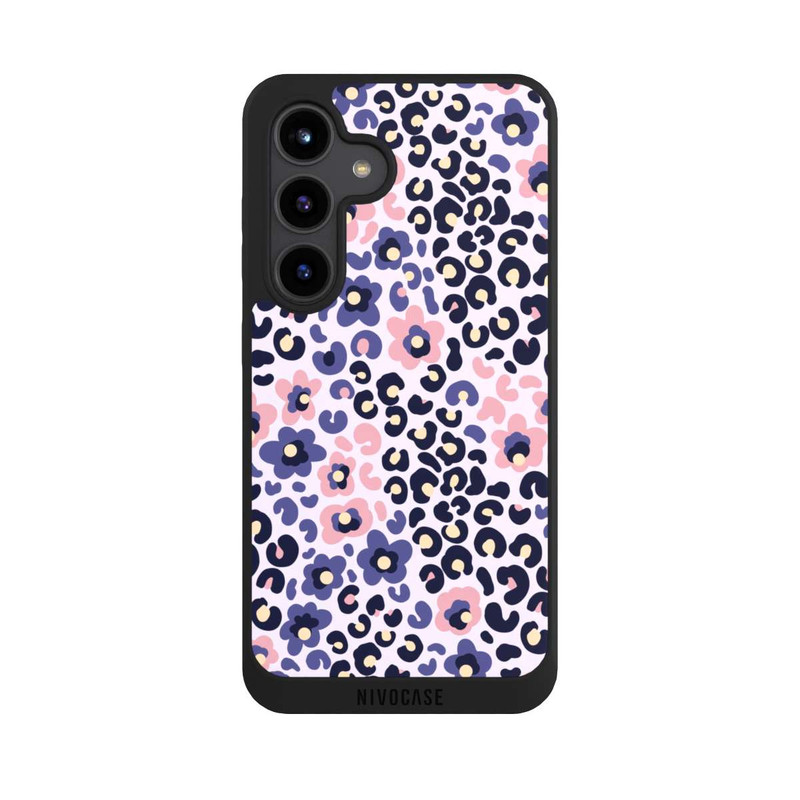 Galaxy S24 NIVOpure Peau d'animal avec des fleurs 1