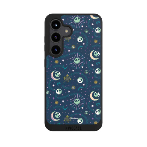 Samsung Galaxy S24 NIVOpure Nightmare Before Christmas Jack Skellington Pattern Moon