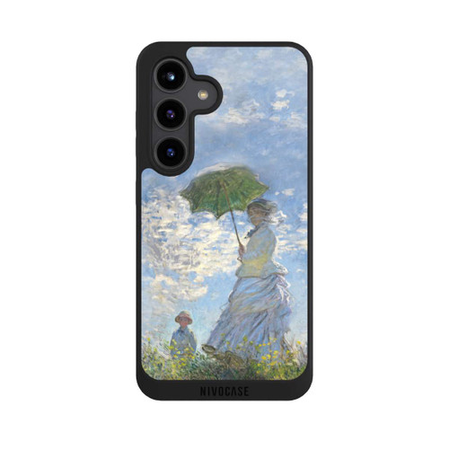Samsung Galaxy S24 NIVOpure Woman With A Parasol Madame Monet And Her Son by Monet
