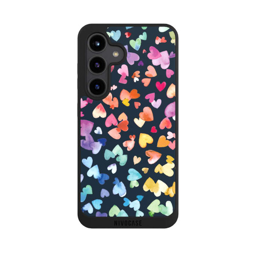 Samsung Galaxy S24 NIVOpure Valentines Hearts Black