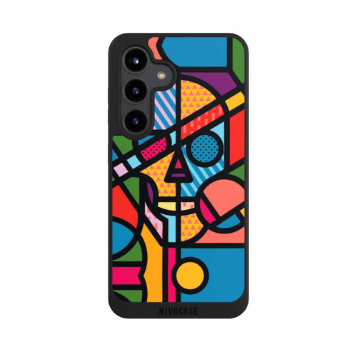 Samsung Galaxy S24 NIVOpure Vit Skull Colorful